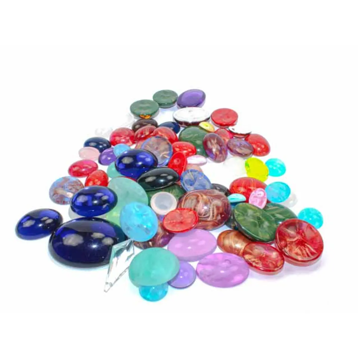 Loose Quarter Pound (1/4 lb) Variety Pack of Plastic Beads