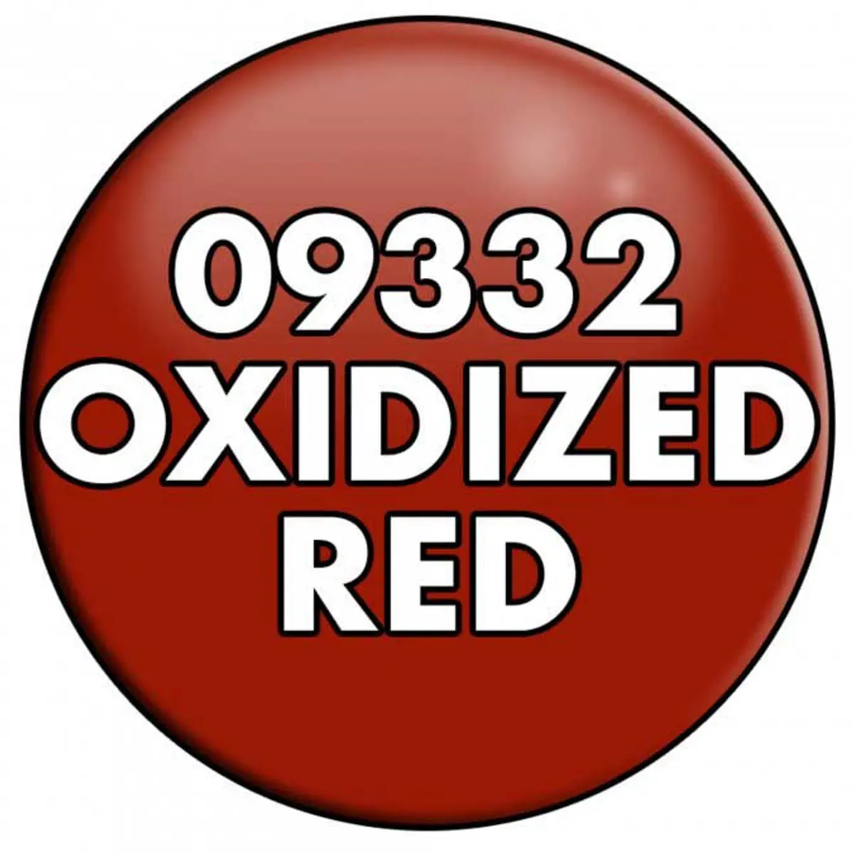 Master Series Paints .5oz Bottle #09332 - Oxidized Red