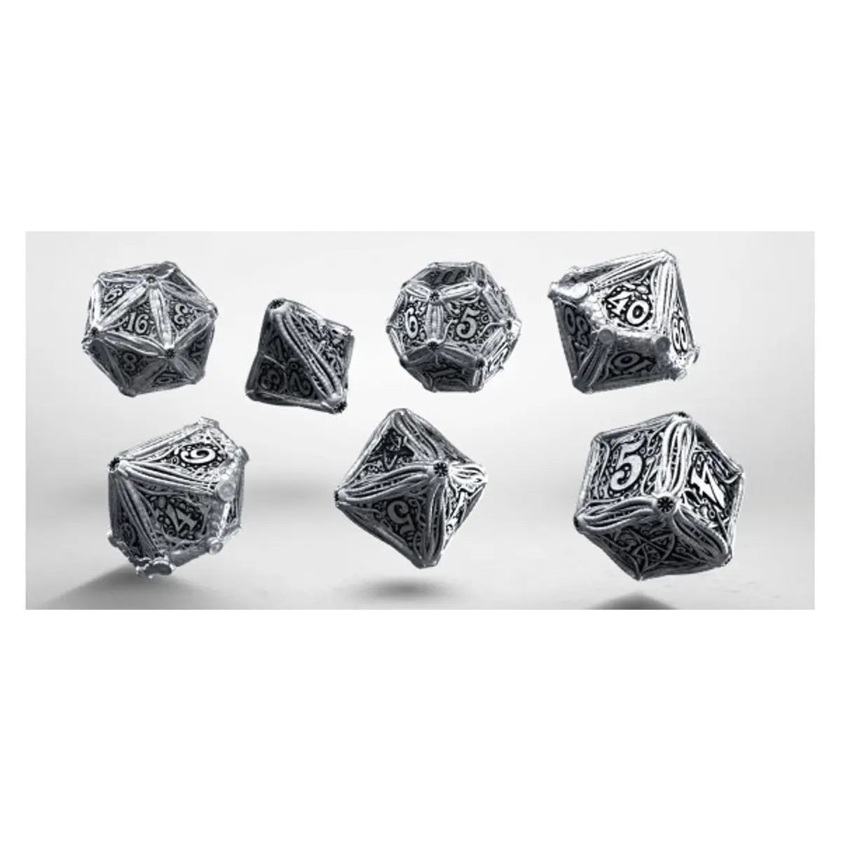 Q-Workshop Metal Dice Set - Call of Cthulhu