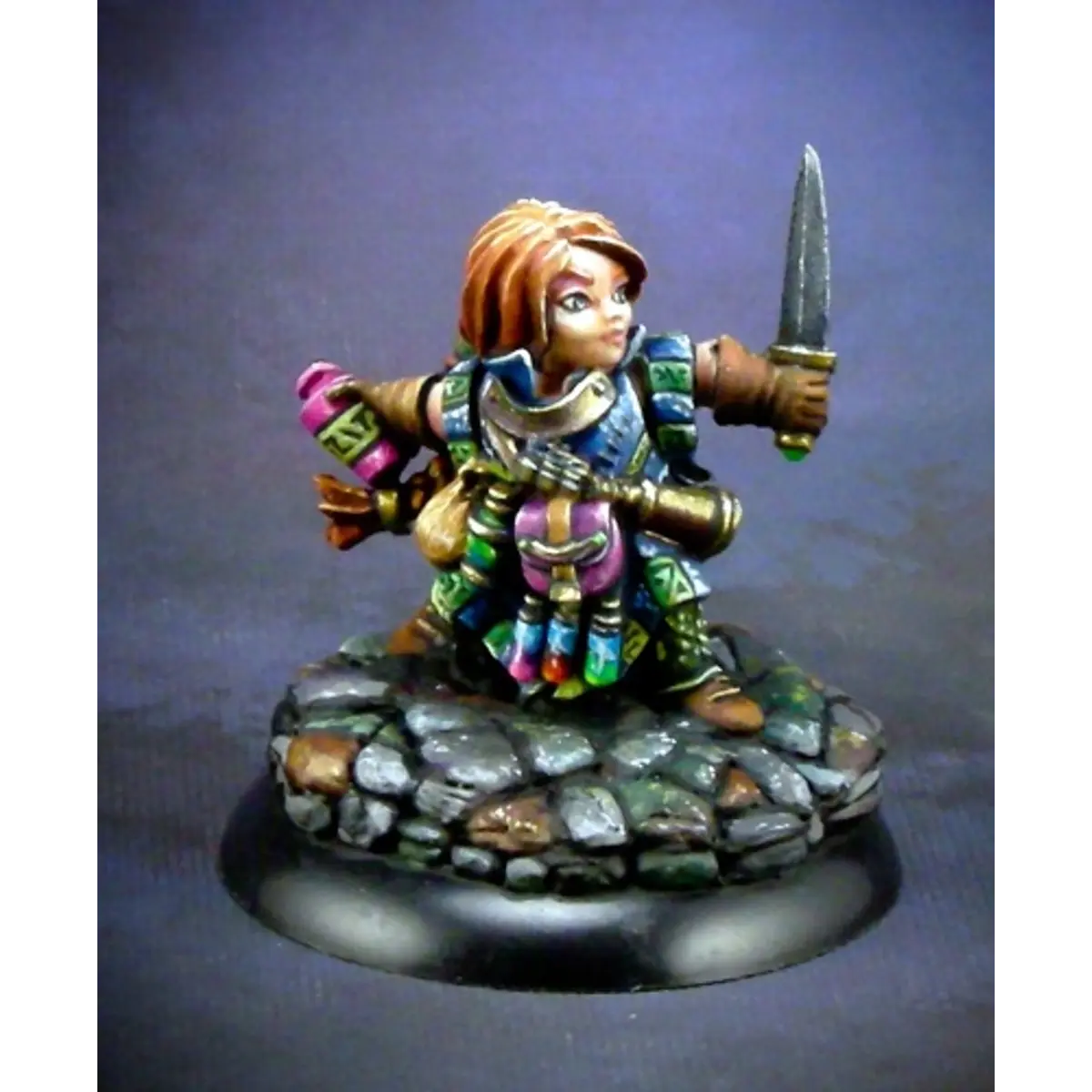 Silver 25th Anniversary Ametrine Earthlyte Dwarf 01611 Unpainted