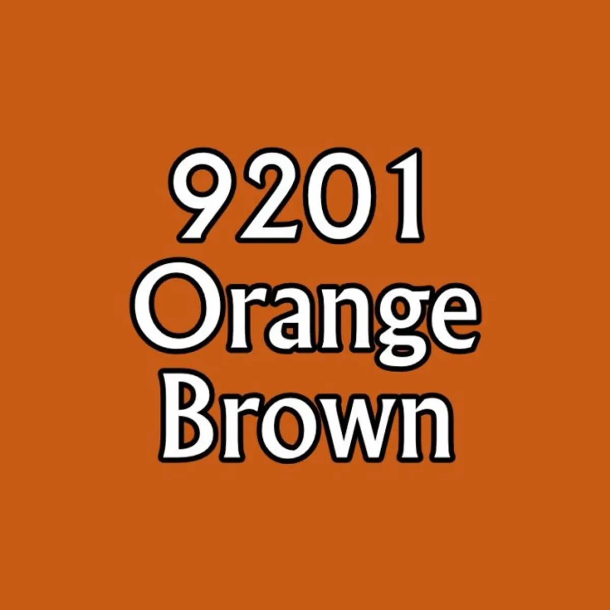 Master Series Paints MSP Core Color .5oz #09201 Orange Brown