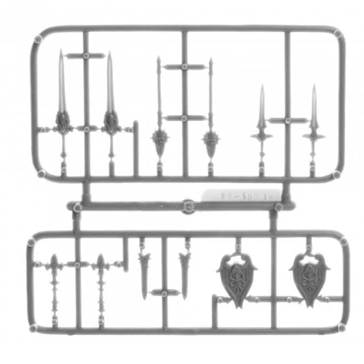 Reaper Miniatures Bones Mega-Weapons Pack #77730 Plastic Miniature Figures
