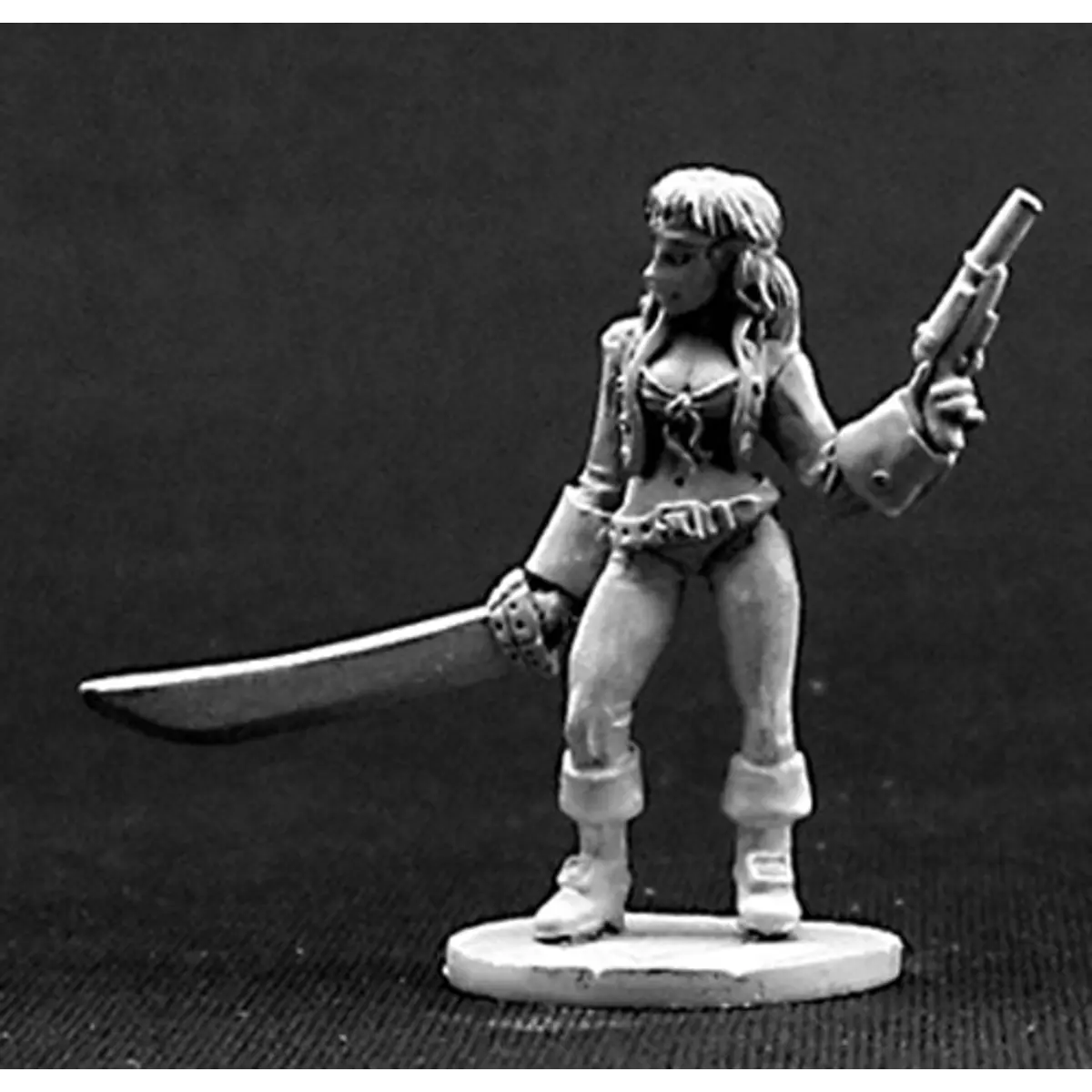 Reaper Miniatures Finaela, Half Elf Pirate #03251 Dark Heaven Unpainted Metal