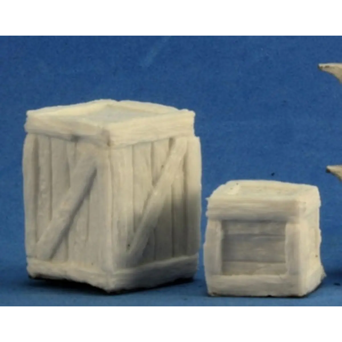 Reaper Miniatures Large Crate + Small Crate #77248 Bones Unpainted Figure