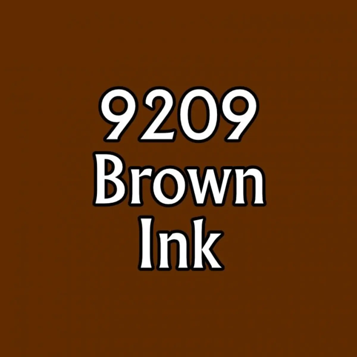 Reaper Miniatures Master Series Paints Core Color .5oz Bottle 09209 Brown Ink