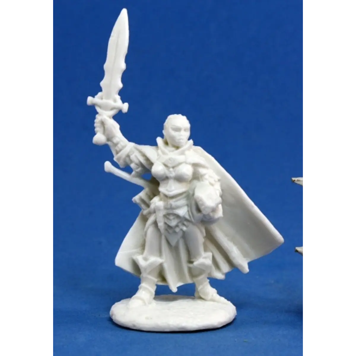 Reaper Miniatures Seelah, Iconic Paladin #89011 Bones Unpainted RPG D&D Figure