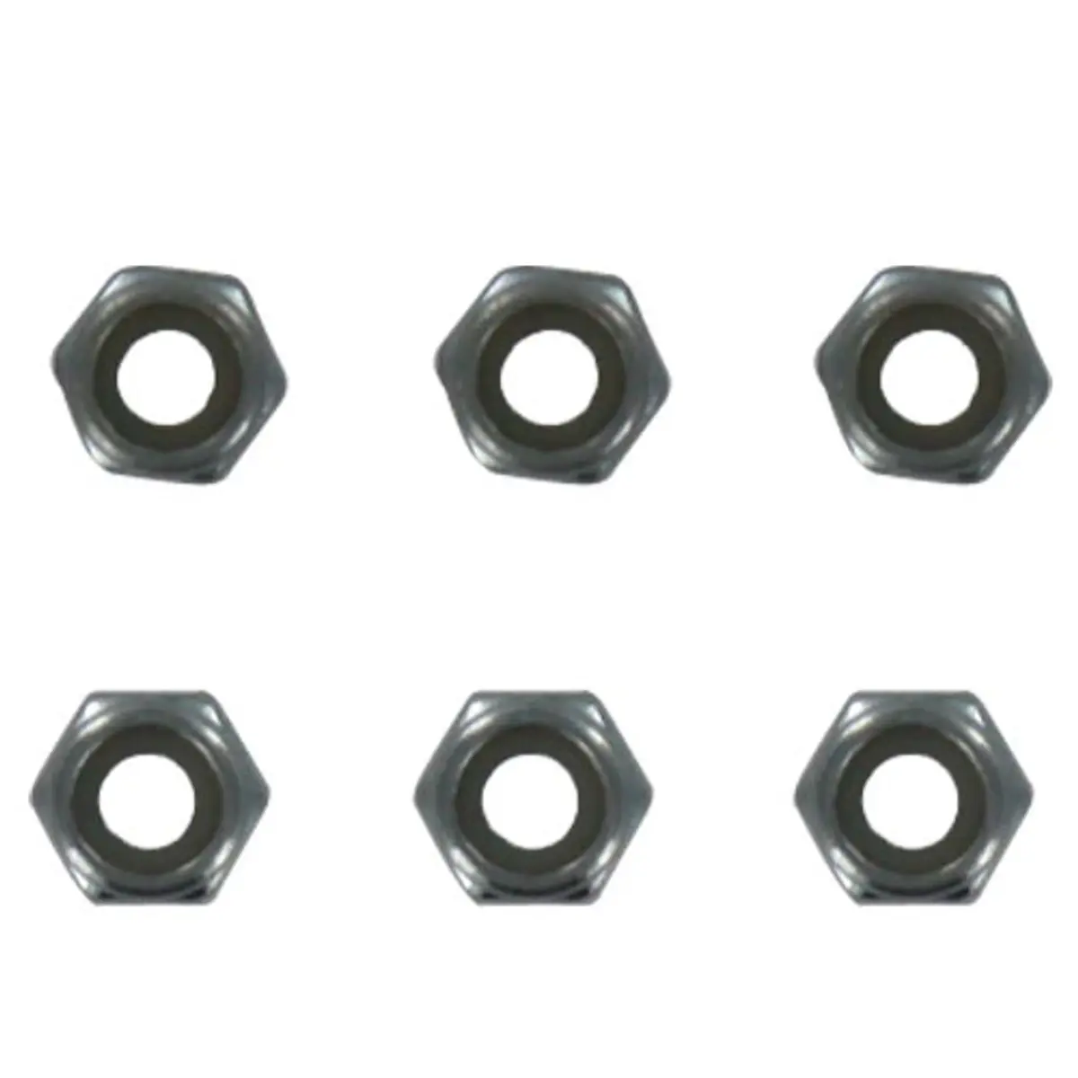 Redcat Racing Part H003A Lock Nut M4 6 Pieces for 1/8 Rockslide Supercrawler