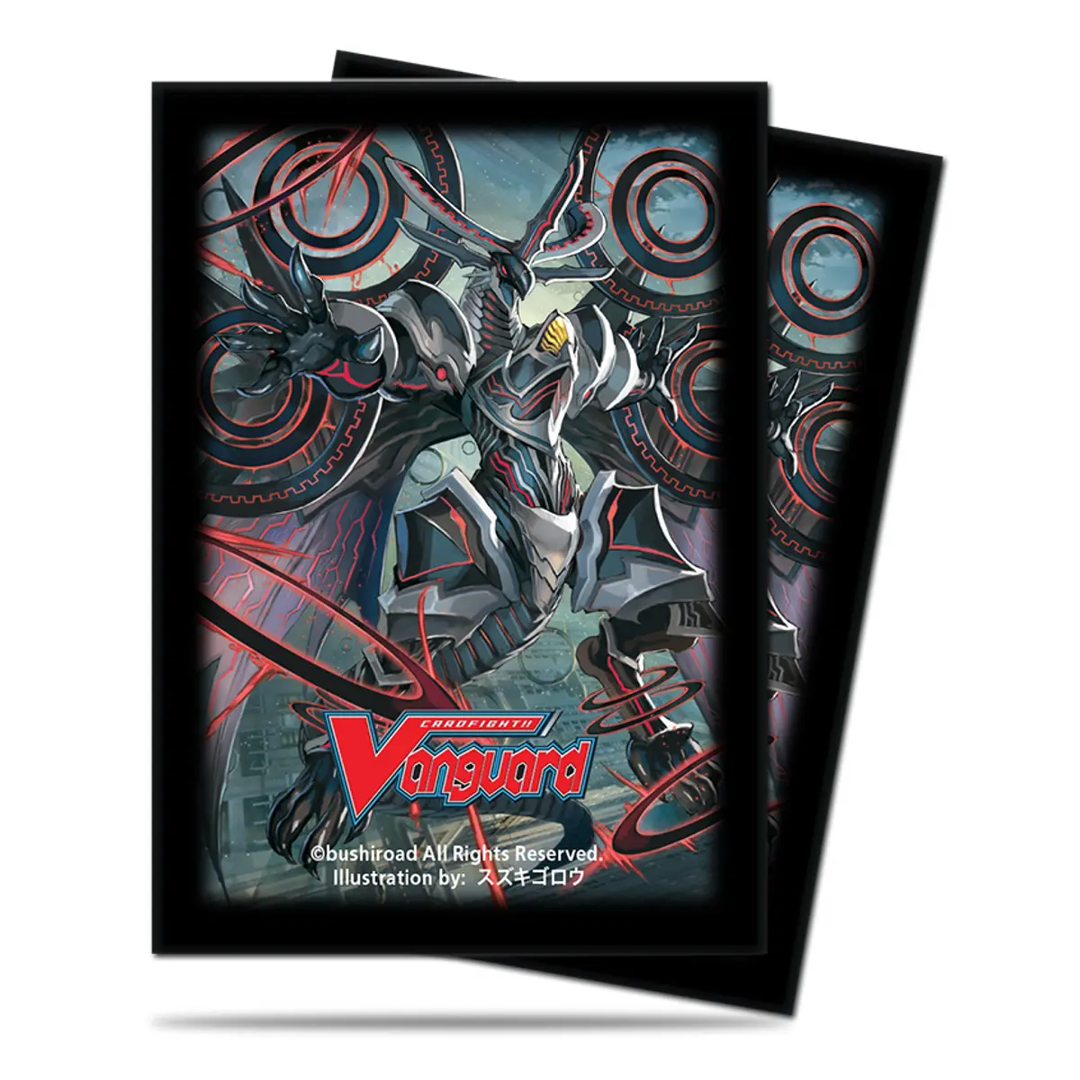 Star-vader, Nebula Lord Dragon Small Deck Protector Sleeves