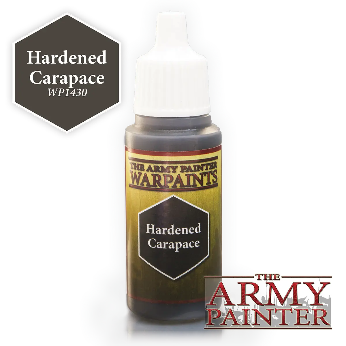 Army Painter Acrylic Warpaints: Hardened Carapace 18mL Eyedropper Paint Bottle