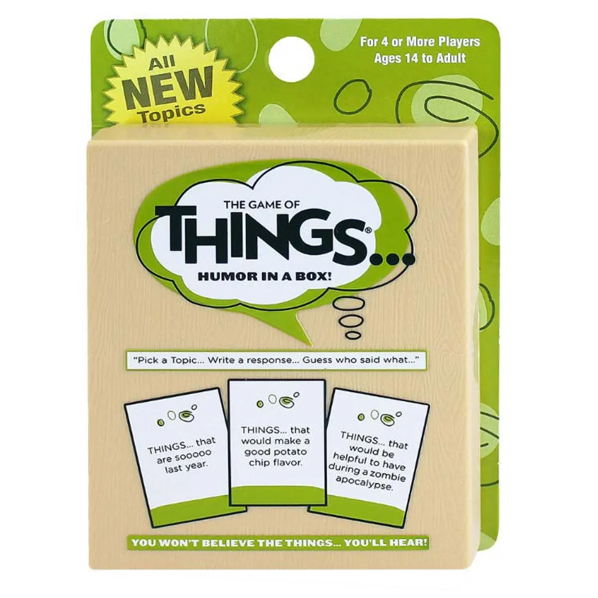 The Game of Things Card Game Travel Pack Expansion