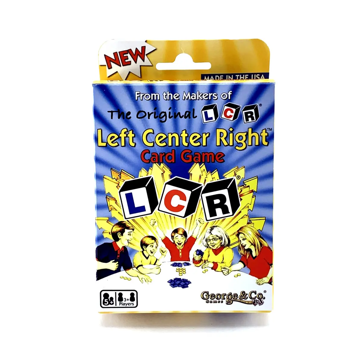The Original LCR Left Center Right Card Game