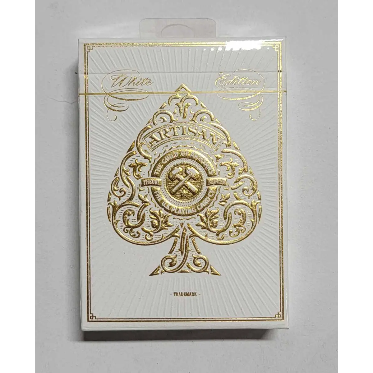 Theory11 Artisans Playing Cards - 1 Sealed White Deck