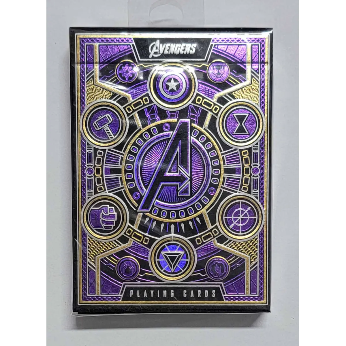 Theory11 Marvel Avengers Purple Playing Cards - 1 Deck