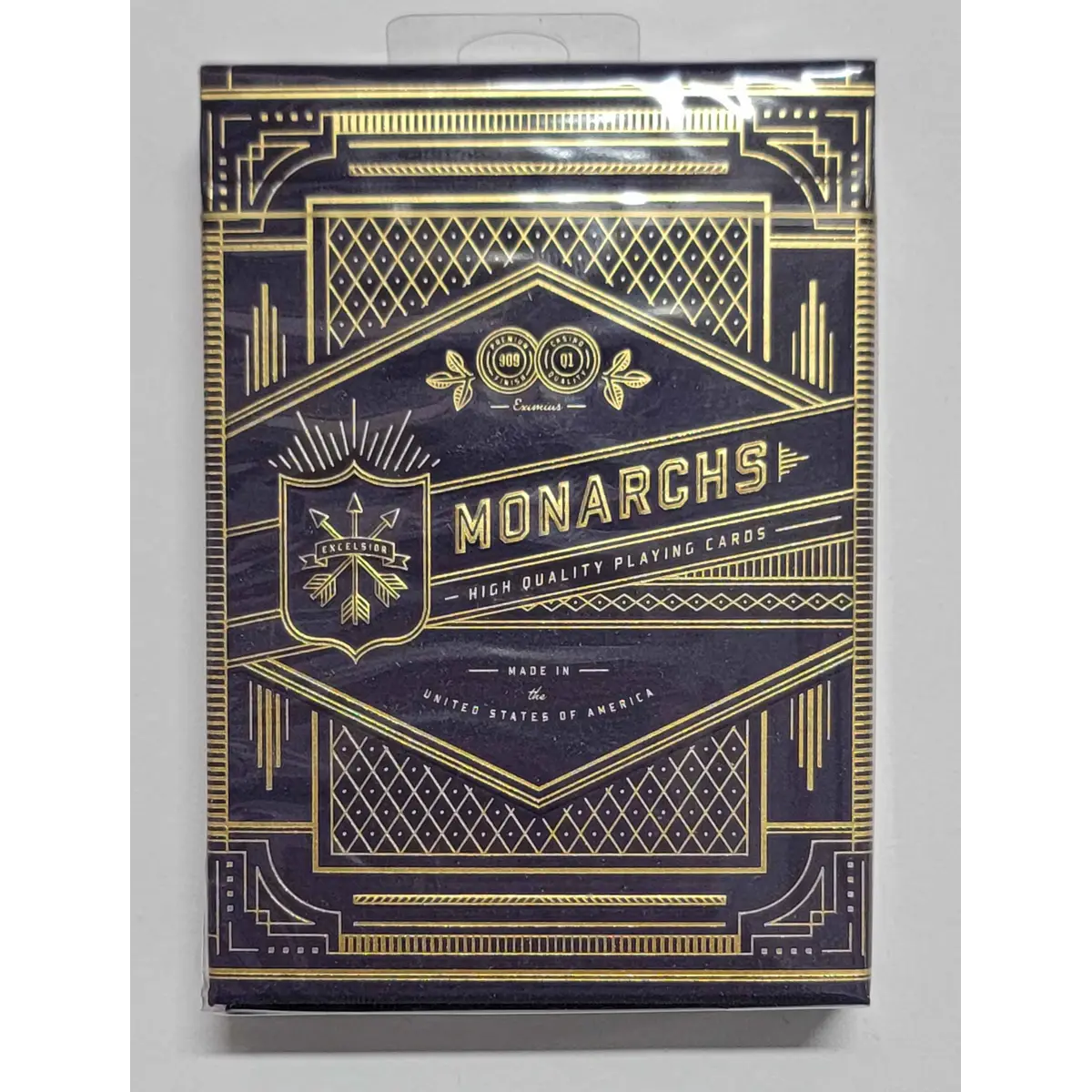 Theory11 Purple Monarchs Playing Cards