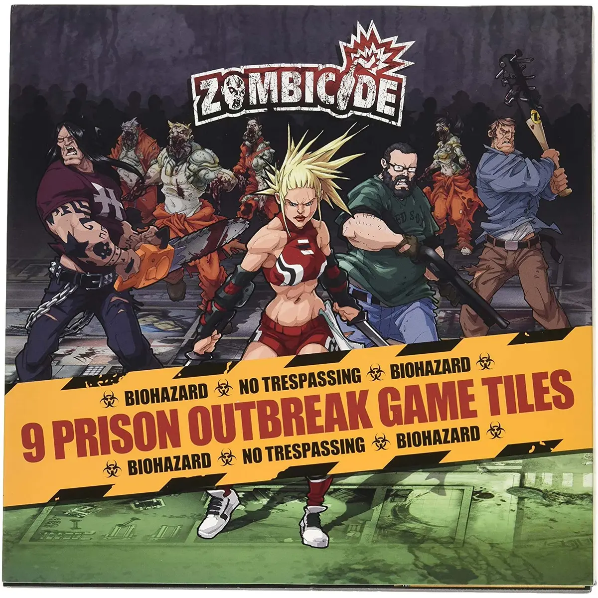 Zombicide: Prison Outbreak Tile Set